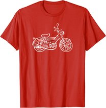 Motorroller Mofa Moped Puch Maxi Roller Geschenk T-Shirt