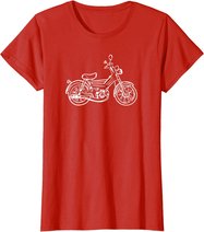 Motorroller Mofa Moped Puch Maxi Roller Geschenk T-Shirt