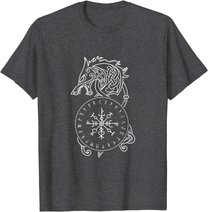 Walhalla Skandinavien Wikinger T-Shirt