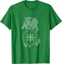 Walhalla Skandinavien Wikinger T-Shirt