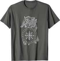 Walhalla Skandinavien Wikinger T-Shirt