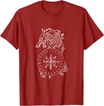 Walhalla Skandinavien Wikinger T-Shirt
