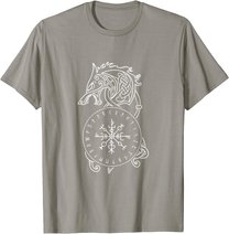 Walhalla Skandinavien Wikinger T-Shirt
