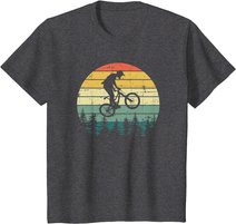 Vintage Retro Mountain Bike MTB Downhill Biking T-Shirt