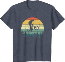 Vintage Retro Mountain Bike MTB Downhill Biking T-Shirt