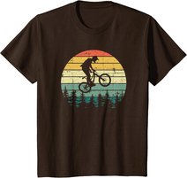 Vintage Retro Mountain Bike MTB Downhill Biking T-Shirt