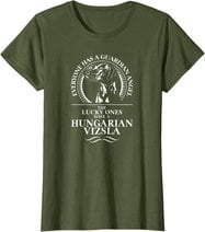 Hungarian Vizsla Guardian Angel Schutzengel Hund Hundespruch T-Shirt