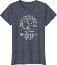 Hungarian Vizsla Guardian Angel Schutzengel Hund Hundespruch T-Shirt