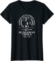 Hungarian Vizsla Guardian Angel Schutzengel Hund Hundespruch T-Shirt