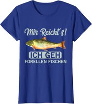 Forellen fischen geschenk für Angler der Bachforellen fängt T-Shirt