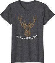 Revieraufsicht ,Jäger, Forstwirtschaft, Hirsch,Wald, jagen T-Shirt