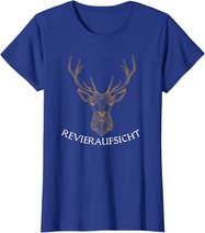 Revieraufsicht ,Jäger, Forstwirtschaft, Hirsch,Wald, jagen T-Shirt