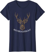 Revieraufsicht ,Jäger, Forstwirtschaft, Hirsch,Wald, jagen T-Shirt
