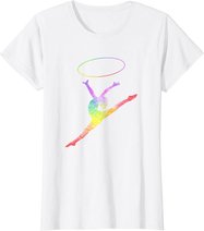 Rhythmische Sportgymnastik Sport Reifen Turnen Gymnastik RSG T-Shirt
