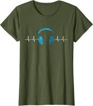 Musik Fan Heartbeat Festival Techno EDM DJ Beatmaker Gift T-Shirt