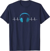 Musik Fan Heartbeat Festival Techno EDM DJ Beatmaker Gift T-Shirt