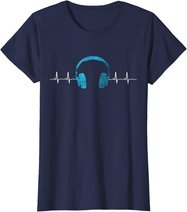 Musik Fan Heartbeat Festival Techno EDM DJ Beatmaker Gift T-Shirt