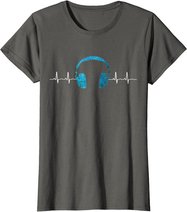 Musik Fan Heartbeat Festival Techno EDM DJ Beatmaker Gift T-Shirt
