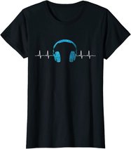 Musik Fan Heartbeat Festival Techno EDM DJ Beatmaker Gift T-Shirt