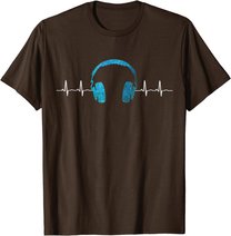 Musik Fan Heartbeat Festival Techno EDM DJ Beatmaker Gift T-Shirt