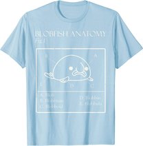 Blobby the Blobfish - Official (Blobatomy) T-Shirt