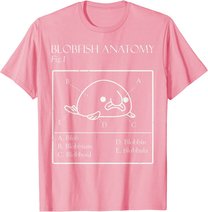 Blobby the Blobfish - Official (Blobatomy) T-Shirt