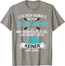 Kanu Kajak Paddeln Sport Hobby Freizeit Ruddern T-Shirt