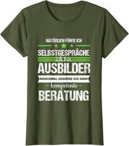 Ausbilder Ausbildung Lehrherr Job Beruf Spruch Geschenk T-Shirt