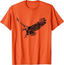 Adler Motiv Raubvogel Vögel Tiere Krallen Schnabel Design T-Shirt