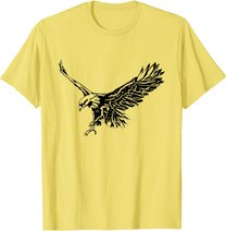 Adler Motiv Raubvogel Vögel Tiere Krallen Schnabel Design T-Shirt