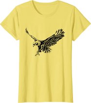 Adler Motiv Raubvogel Vögel Tiere Krallen Schnabel Design T-Shirt