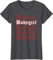 Babygirl Aesthetics Goth Style Kostume Streetwear E-Girl T-Shirt