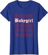 Babygirl Aesthetics Goth Style Kostume Streetwear E-Girl T-Shirt