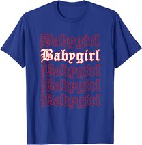 Babygirl Aesthetics Goth Style Kostume Streetwear E-Girl T-Shirt