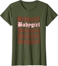 Babygirl Aesthetics Goth Style Kostume Streetwear E-Girl T-Shirt