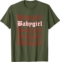Babygirl Aesthetics Goth Style Kostume Streetwear E-Girl T-Shirt