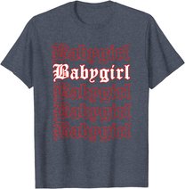Babygirl Aesthetics Goth Style Kostume Streetwear E-Girl T-Shirt