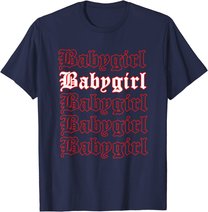 Babygirl Aesthetics Goth Style Kostume Streetwear E-Girl T-Shirt