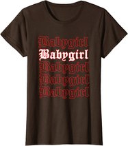 Babygirl Aesthetics Goth Style Kostume Streetwear E-Girl T-Shirt