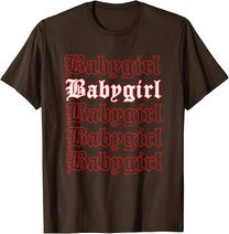 Babygirl Aesthetics Goth Style Kostume Streetwear E-Girl T-Shirt