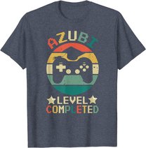 Azubi Ausbildung Abschluss Gamer Auszubildender Geschenk T-Shirt