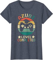 Azubi Ausbildung Abschluss Gamer Auszubildender Geschenk T-Shirt