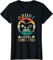 Azubi Ausbildung Abschluss Gamer Auszubildender Geschenk T-Shirt