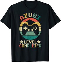 Azubi Ausbildung Abschluss Gamer Auszubildender Geschenk T-Shirt
