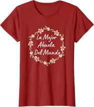 Dia de las Madres ABUELA Dia de Mama Madre Regalo T-Shirt