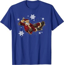 Skateboard Weihnachtsmann - Skate Trick für Weihnachten T-Shirt
