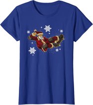 Skateboard Weihnachtsmann - Skate Trick für Weihnachten T-Shirt