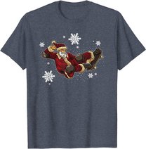 Skateboard Weihnachtsmann - Skate Trick für Weihnachten T-Shirt