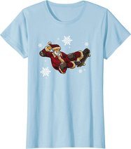 Skateboard Weihnachtsmann - Skate Trick für Weihnachten T-Shirt