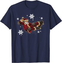 Skateboard Weihnachtsmann - Skate Trick für Weihnachten T-Shirt